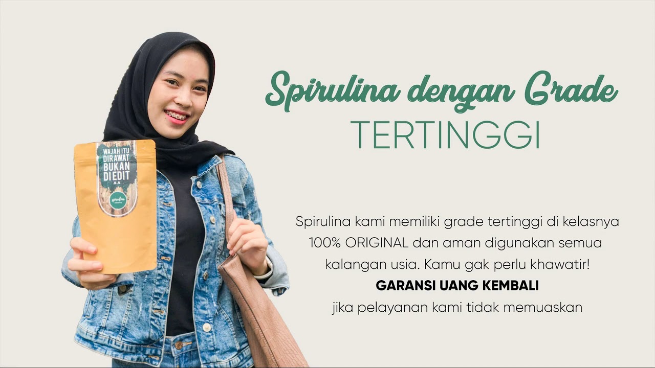  harga  masker  spirulina 1 kapsul YouTube