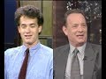 Tributes to David Letterman, Part 30 of 31: Tom Hanks 1984, 2015
