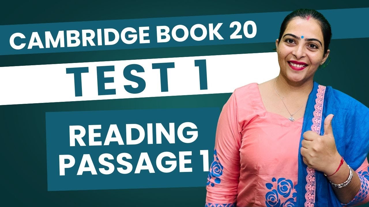 CAMBRIDGE  BOOK 20 TEST 1 READING PASSAGE 1 | IELTS Fever