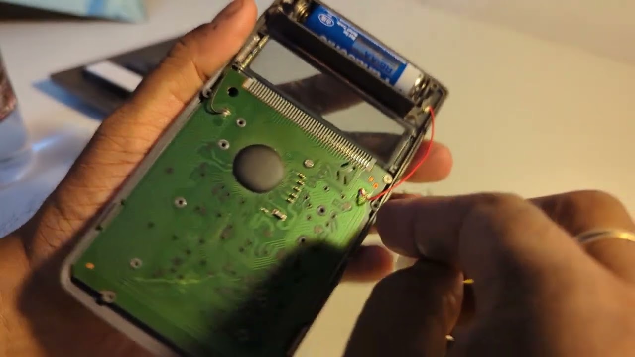 Damaged Display Repaired in Casio Calculator - YouTube