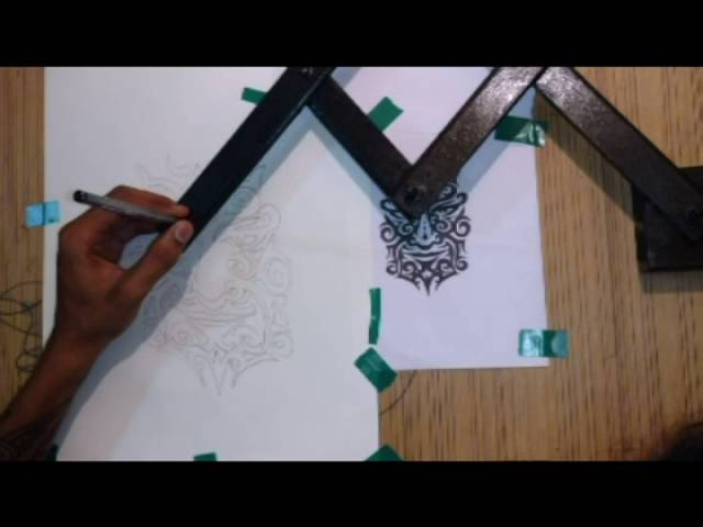 Demonstration of pantograph drawing tool (Šribar 1974, 13).