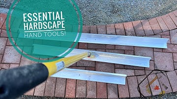 What tools do I need to be an expert Hardscaper? Must have Hardscape HAND TOOLS!