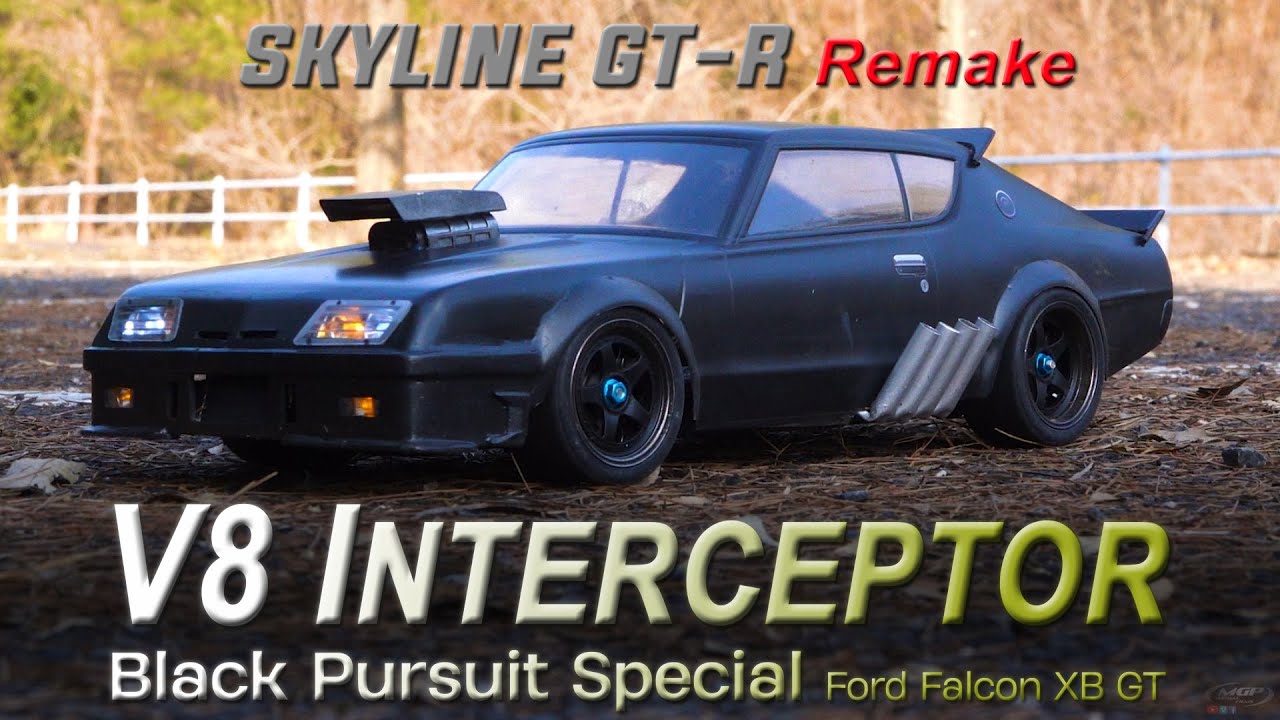 Mad Max V8 Interceptor を Skyline Gt Rベースで作ってみた Youtube