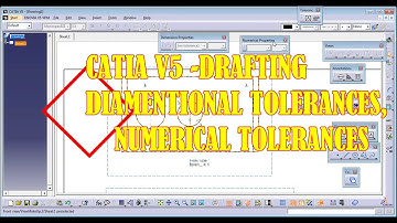 catia v5||drafting-diamentional tolerance