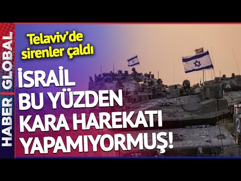 Telaviv'de Siren Sesleri Yükseldi! İsrail'in Neden Kara Harekatına Başlayamadığı Belli Oldu!
