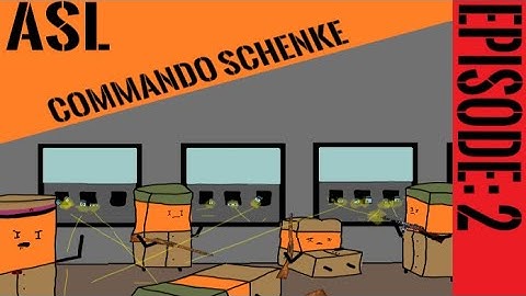 Advanced Squad Leader - COMMANDO SCHENKE | ASL AAR 2 of ? | WW2 Strategy Tactical Simulation