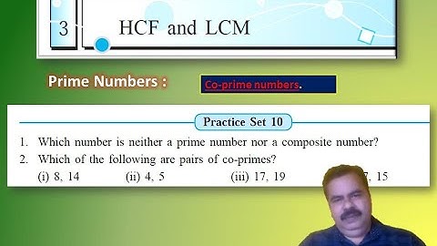 Std-7 sub-Maths Chapter-3 HCF and LCM Practice Set 10 Semi Marathi