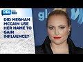 Did Meghan McCain Use Her Name to Gain Influence?