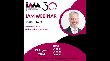 ISO55001:2024 (Why, What and How) - Martin Kerr