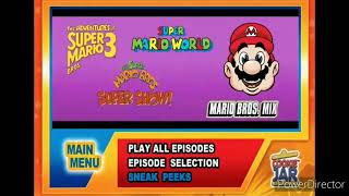 Mario Bros Mix Limited Edition 2009 Dvd Menu Walktrough 2011 Reprint