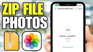 How To Make ZIP File of Photos on iPhone