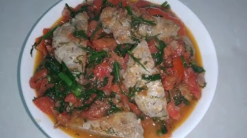 Cách làm món chả cá sốt cà chua