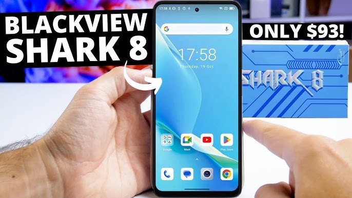 Blackview SHARK 8: Official Unboxing  2.4K FHD+ Display with 120Hz Refresh  Rate 