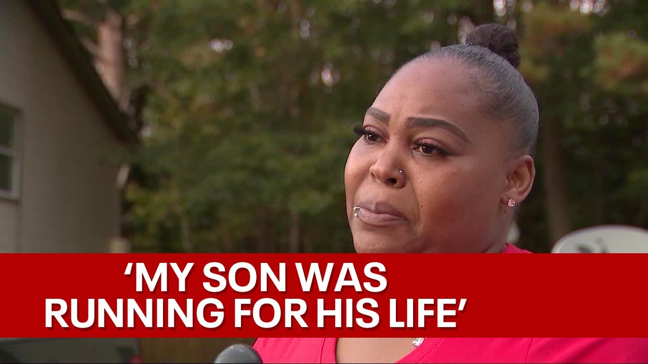 Mother describes her final moments with murdered son - YouTube