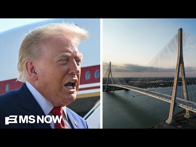 Trump visits Michigan as FEUD INTENSIFIES over Canadian tariffs and bridge