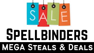 Must See! MEGA STEALS & DEALS SALE at Spellbinders! | #papercraft #cardmaking