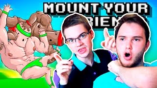 БОРЬБА НАТЕРТЫХ МАСЛОМ МУЖИКОВ! | Mount Your Friends(Рандомные Игры: http://goo.gl/iTJNaE Подпишись На Новые Видео: http://bit.ly/TdGiyH Спасибо за лайки и комментарии! Стримы:..., 2016-07-18T12:00:02.000Z)