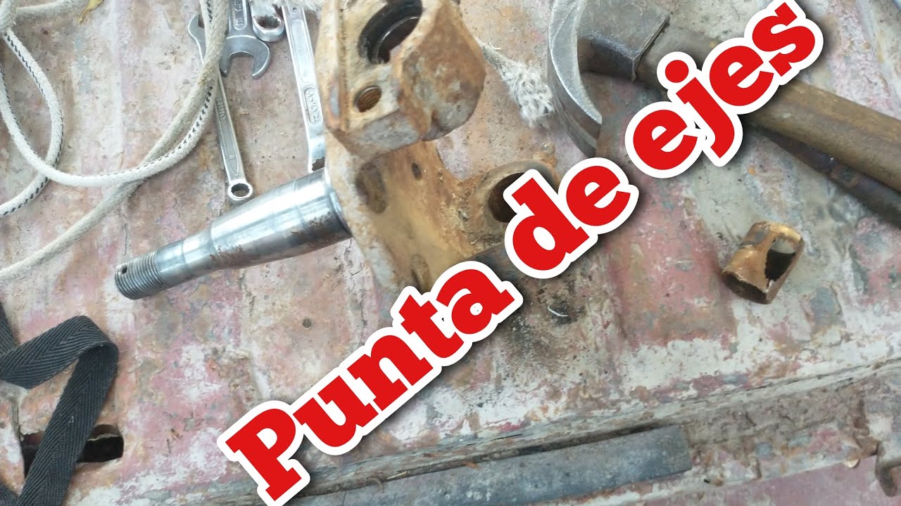 Armamos las puntas de ejes en la estanciera