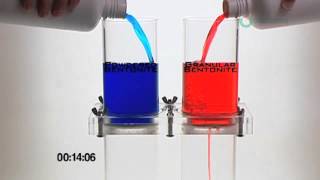 GCL flow test - Powdered vs granular bentonite