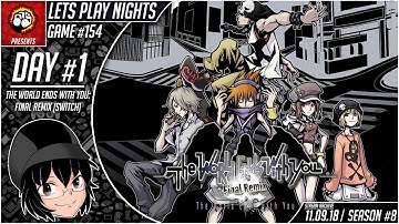 Lets Play Nights: The World Ends With You: Final Remix (Switch) - Day 1 (Game #154)