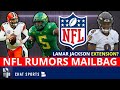 NFL Rumors: Lamar Jackson Future, Baker Mayfield Trade, Kavyon Thibodeaux, Christian McCaffrey | Q&A