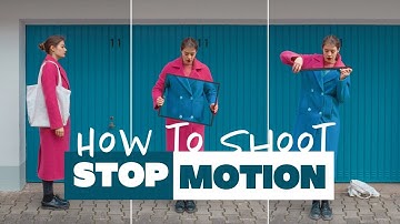 How to shoot & edit a STOP MOTION VIDEO with people 🙋‍♀️