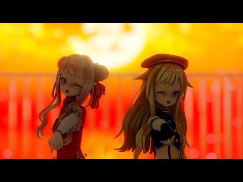 「ヒメヒナ MMD」鈴木ヒナ田中ヒメでロキ【ココロは人間だ！！！】