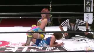 Kana(WWE's ASUKA) & Syuri vs Makoto & Konami