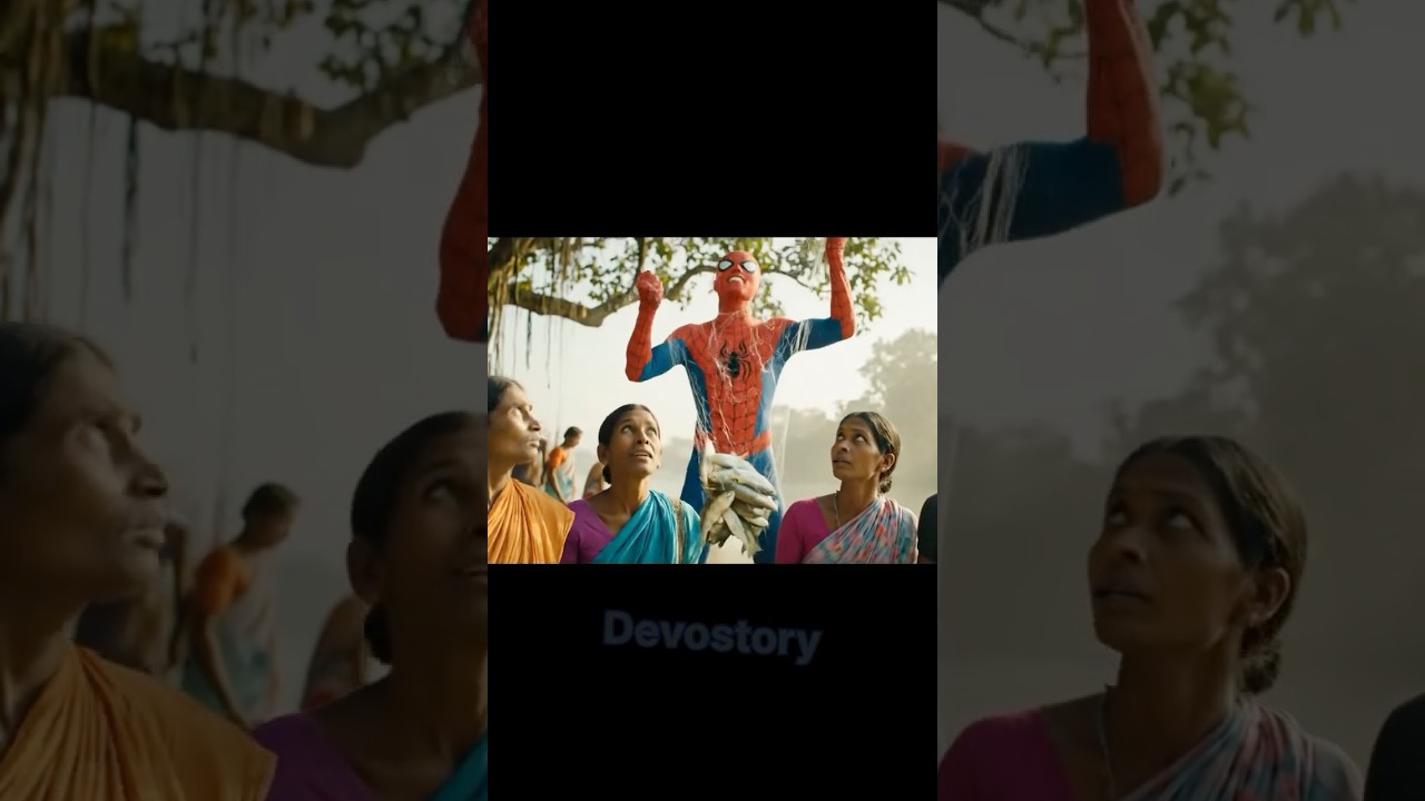 Spiderman Fishing With Web 🕷️🎣 | Superhero Life Hack 😂