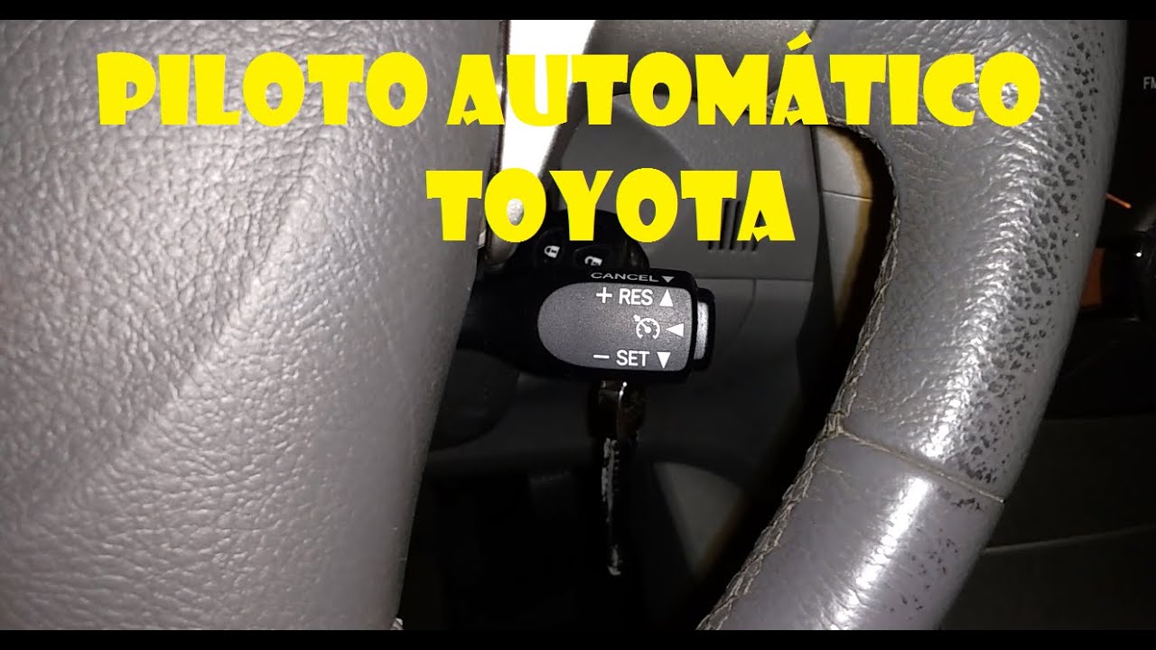 Tutorial Como Usar Piloto Automático Toyota Toyota Cruise Control