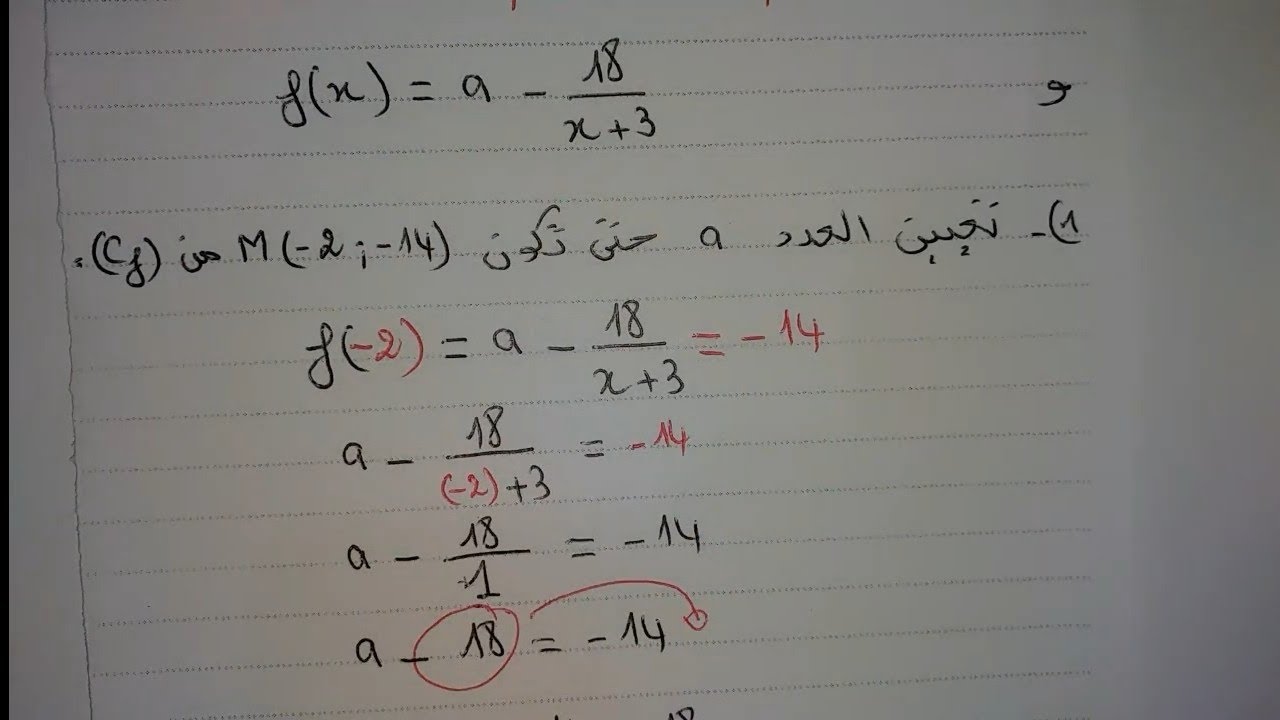 دالة تناظرية-مراجعة شاملة تحضيرا للبكالوريا