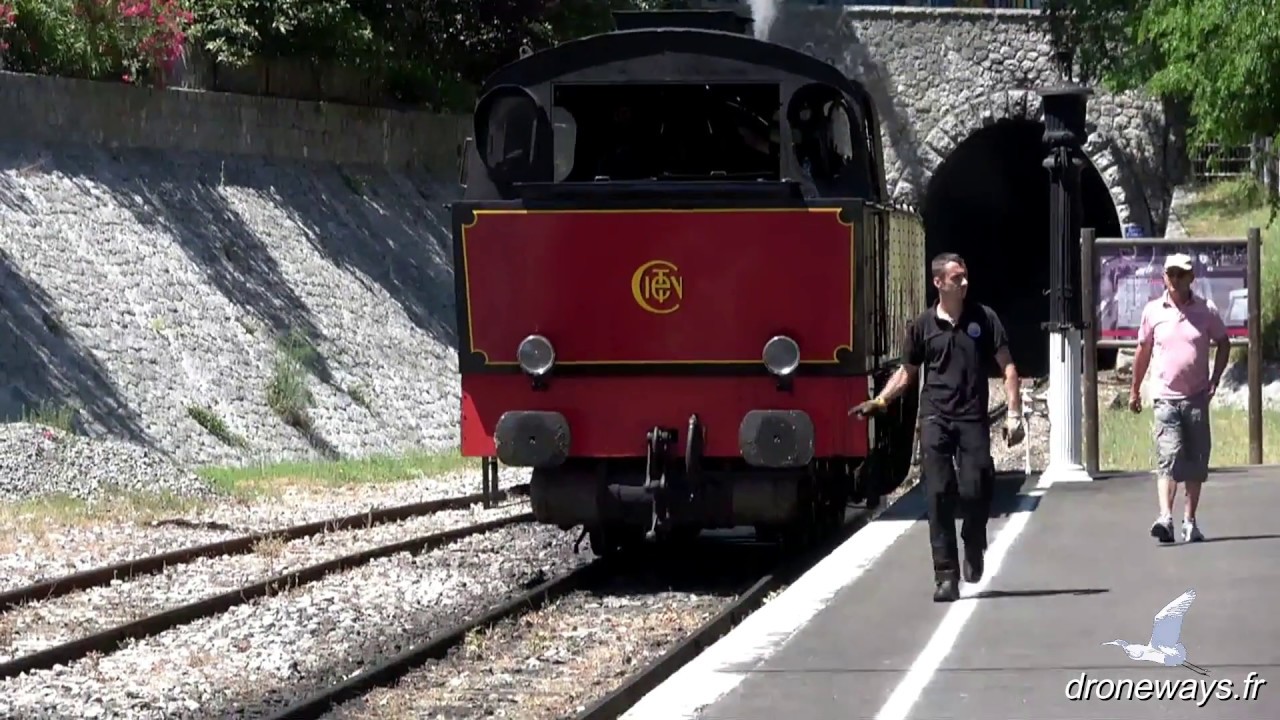 Le train à vapeur des Cévennes (Gard)
