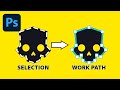 How To Convert a Selection Back Into a Work Path in Photoshop
