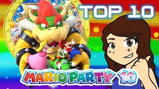 Top 10 Mario Party 10 Minigames - JustJesss