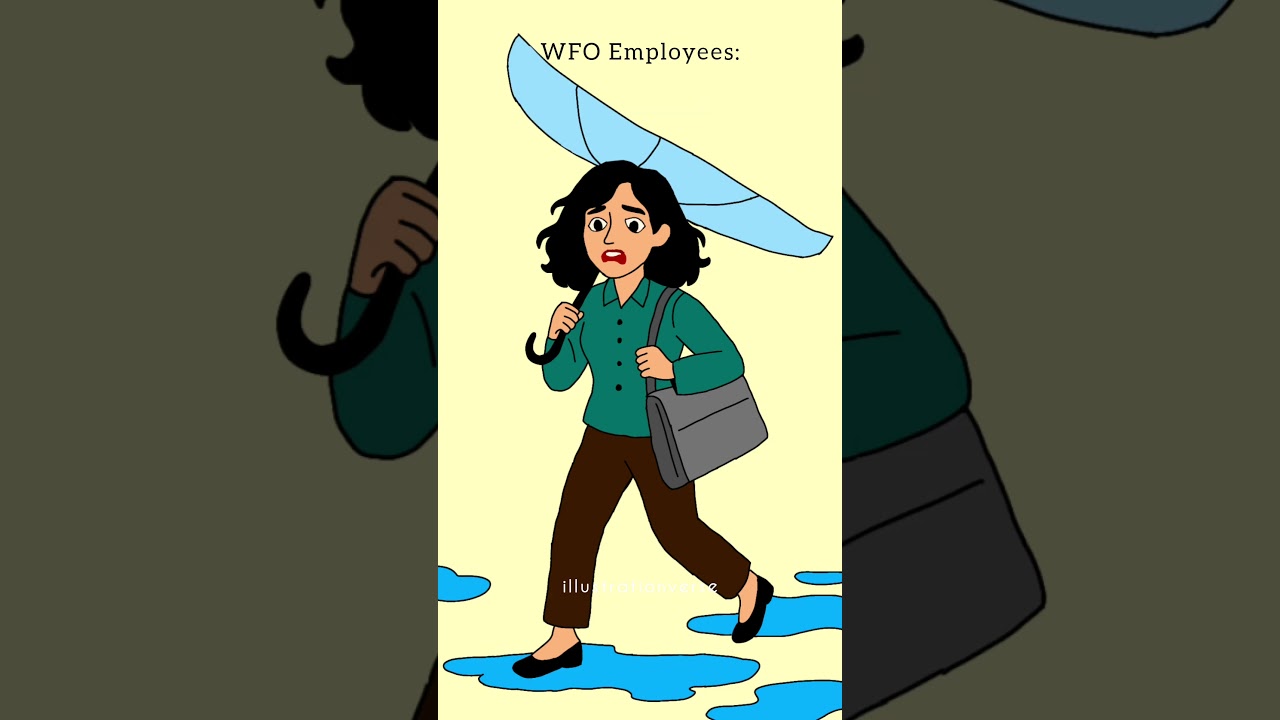 Rainy day corporate struggle⚡ 