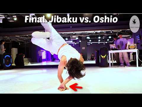 Final. Jibaku vs. Oshio. Over 40s battle. Third Place Jam.