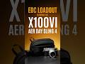 What sling do you use for your X100VI? #Fuji #edcgear #aer #X100VI