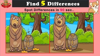 Find Differences Between Images [ Spot The Difference Game ] | Brainy Games #5 | ChikooBerry