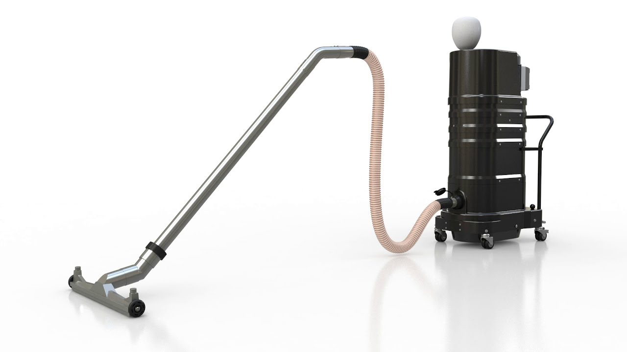 Принцип работы промышленного пылесоса Ruwac - аксессуары