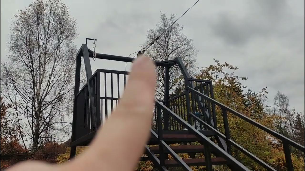 про конструкцию и установку ЗипЛайна компании zip2.ru - YouTube