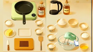 Diy Cake Maker Game | Kitchen Set Diy Cooking Game | Animated Game #cake #cooking #animation #cook  screenshot 5
