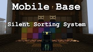 Minecraft 1.11: Base-in-the-enderchest Shulker Box Silent Sorting System