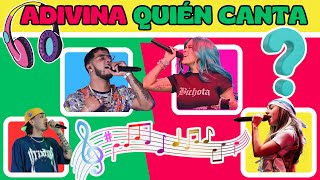 Adivina quién canta la canción.