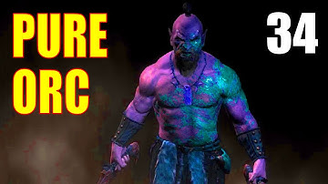 Skyrim HARDCORE PURE ORC BUILD Walkthrough - Part 34, Frostmere Crypt, Bleak Falls Barrow