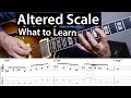 Altered Scale - How To Make It Sound Amazing