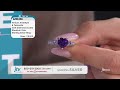 Gems in silver and moissanite on jtv with kristen