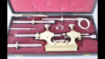Nice Vintage Steiner Watchmakers Jacot Tool watch pivot polishing lathe