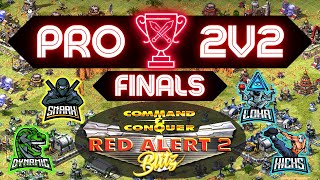 Pro 2v2 Finals!  Red Alert 2: $400 Tournament | Command & Conquer (Cncnet MultiPlayer Online)