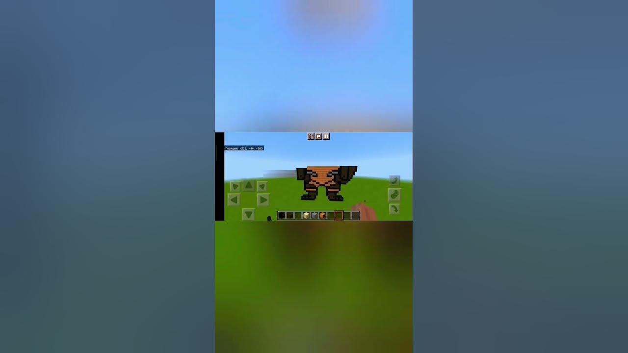 пиксель арт ракеты из стражей галактики #shots #minecraft #video # ...