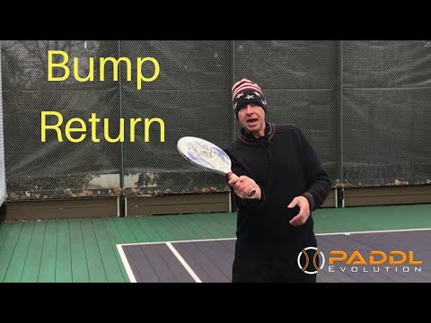 Platform Tennis Serve Return - Bump/Lob Return - Part 2